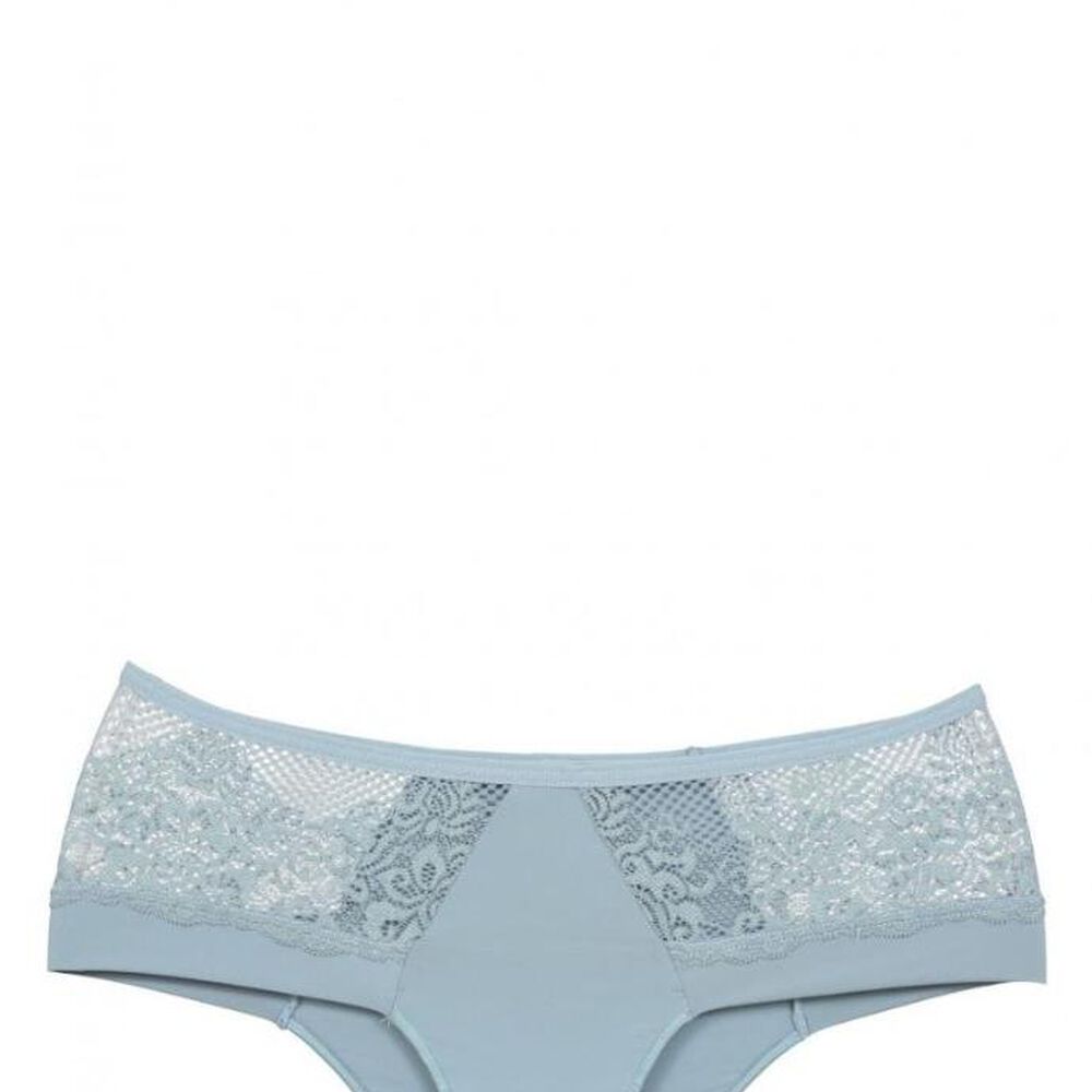 Bikini Microfibra Encaje Celeste 2rios image number 0.0