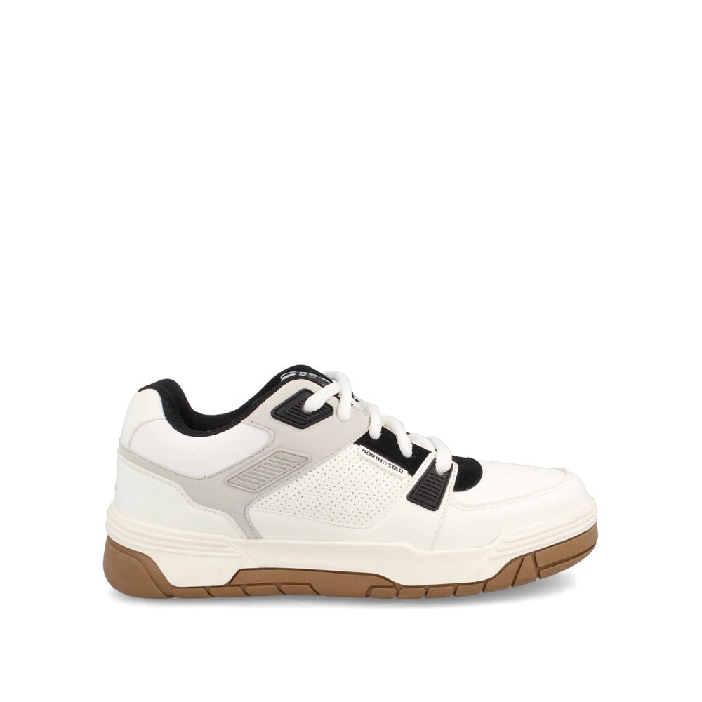Zapatilla Hombre North Star Skater Chunk Blanco-negro image number 0.0