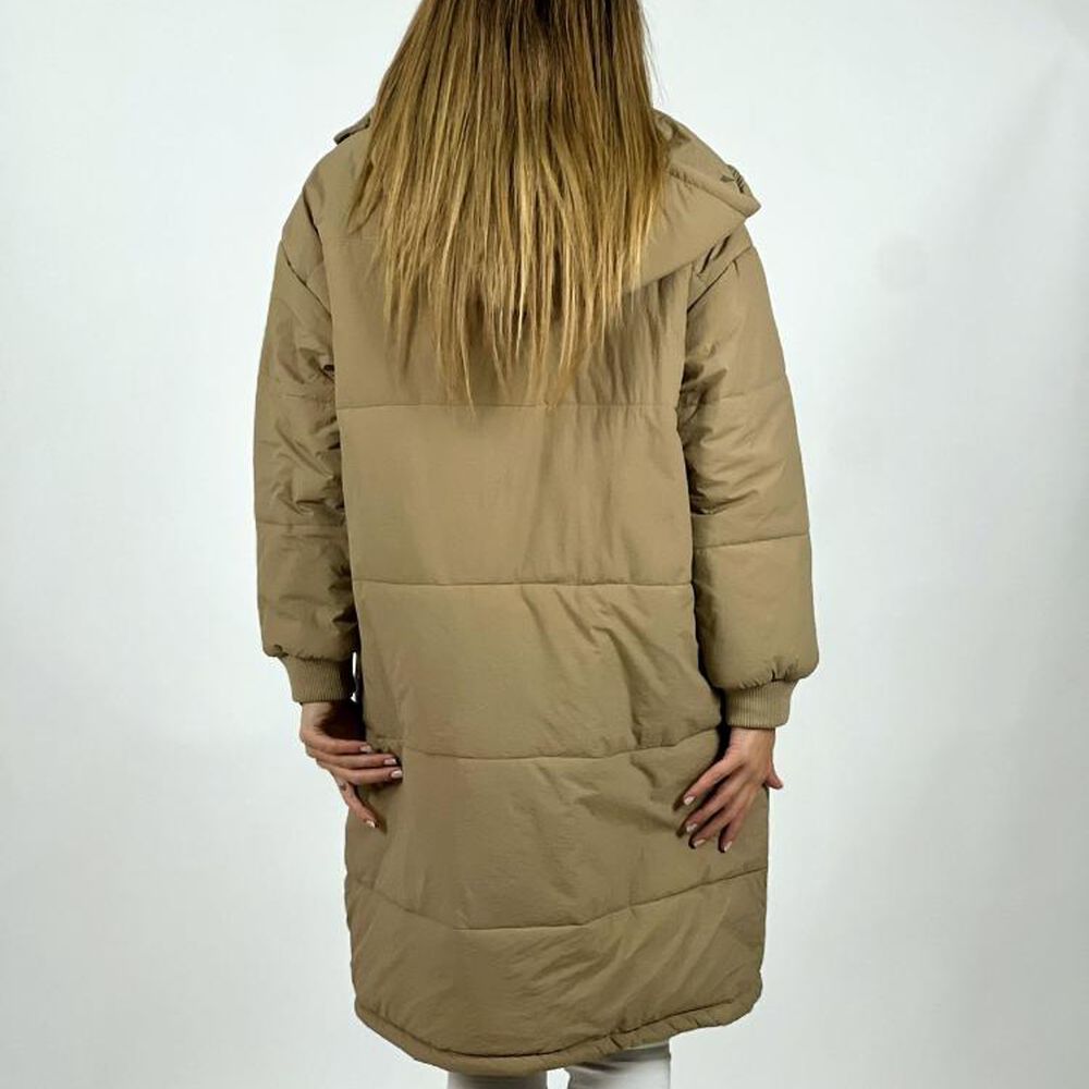 Parka Acolchada Bolsillos Cargo image number 6.0