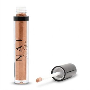 Labial L&iacute;quido Gloss Nat Shining Coffee 3,8 Ml Brillo Intenso