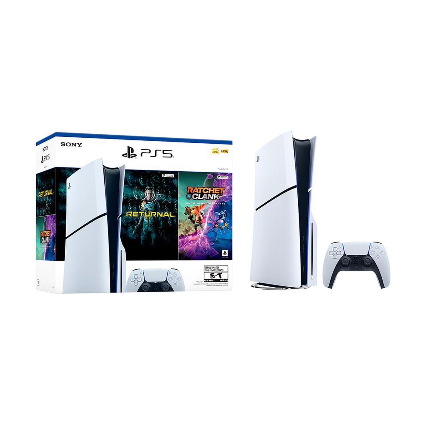 Consola PS5 Sony Slim Disco + Juego Returnal + Juego Ratchet & Clank image number 0.0