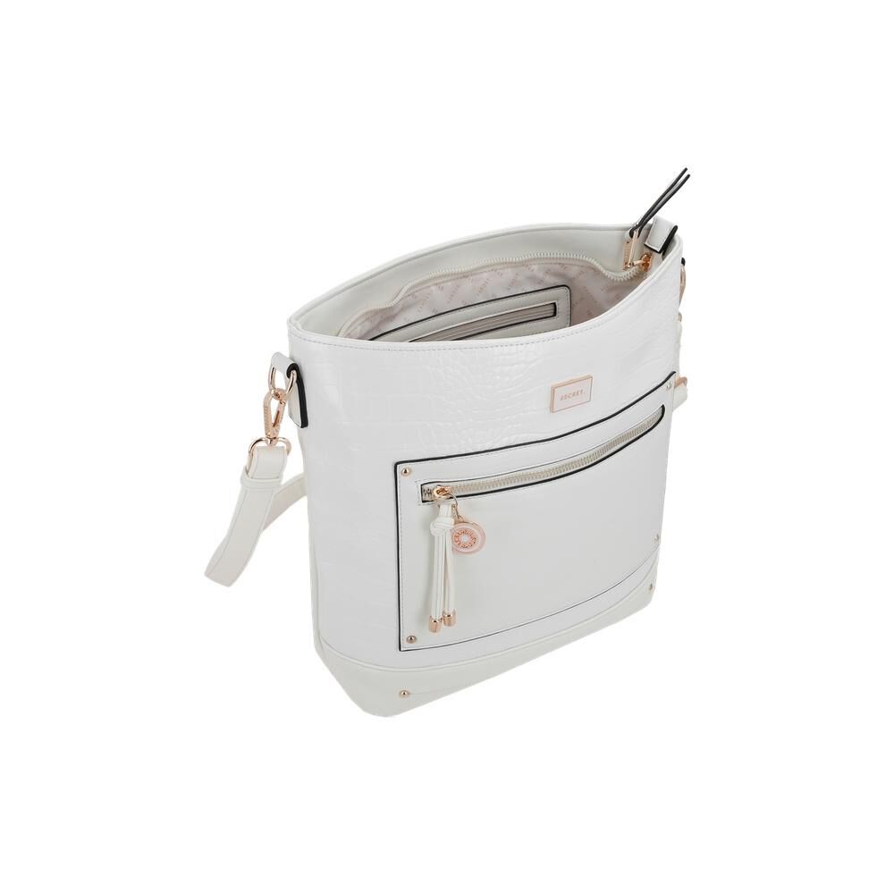 Bandolera Secret Polonia Sc6 M Blanco image number 3.0