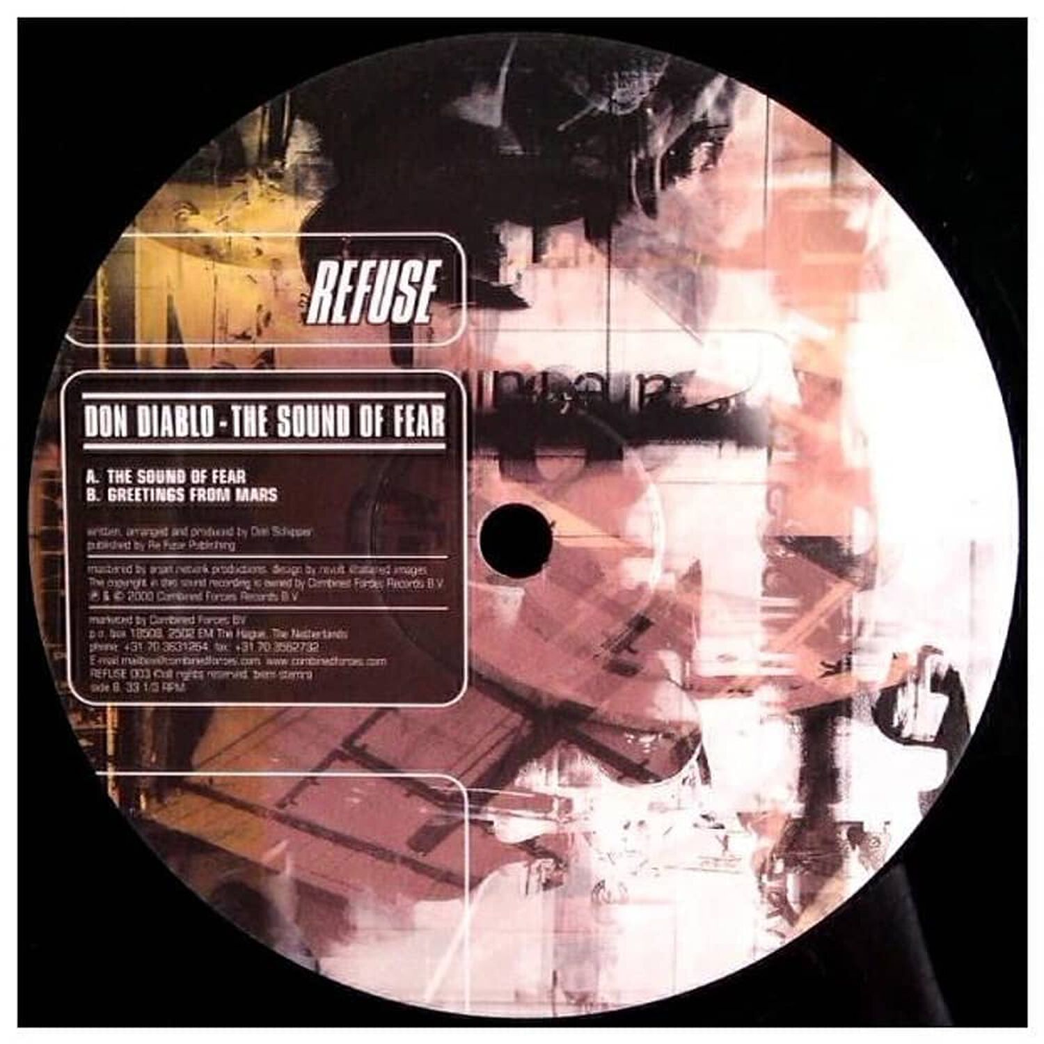 Don Diablo - The Sound Of Fear | 12" Maxi Single Usado image number 1.0