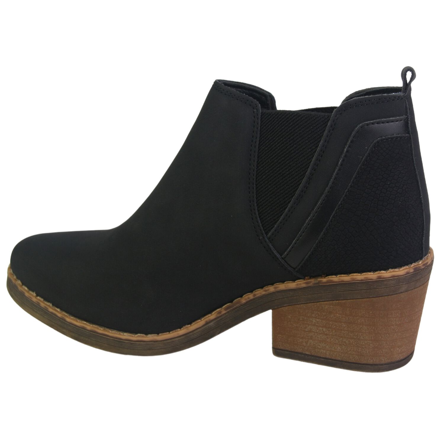 Botin Chalada Mujer Camp-30 Negro Casual image number 1.0