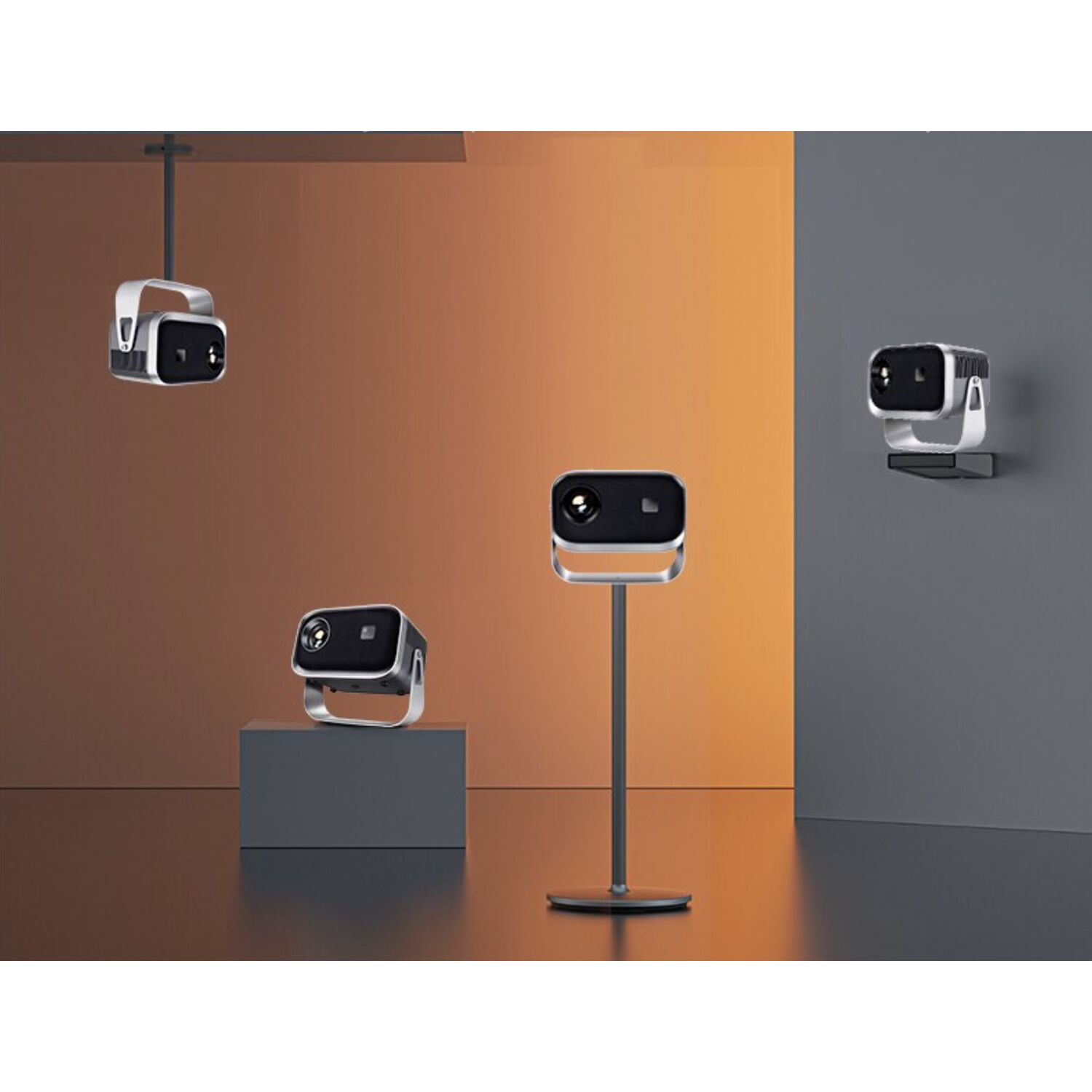 Proyector Funfoox My Android 9 + Miracast Hd 150&rdquo; Led 4500lm image number 14.0