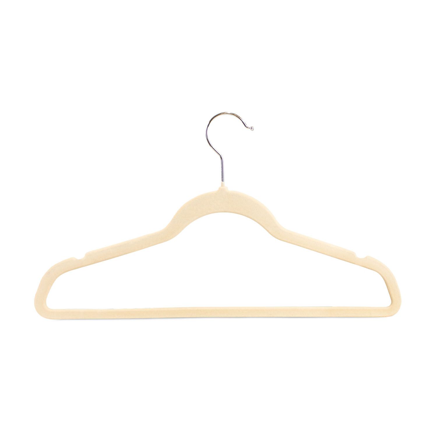 Colgadores De Ropa Pack 50 Beige Antideslizante Nautica Home image number 3.0