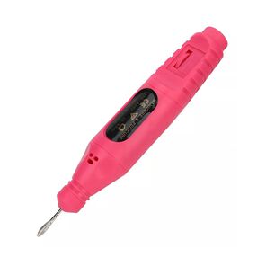 Limador De U&ntilde;as Torno El&eacute;ctrico 13cm Dise&ntilde;o Rosa