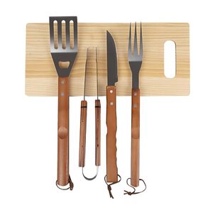 Set Parrillero Brasas 5 Piezas Doral