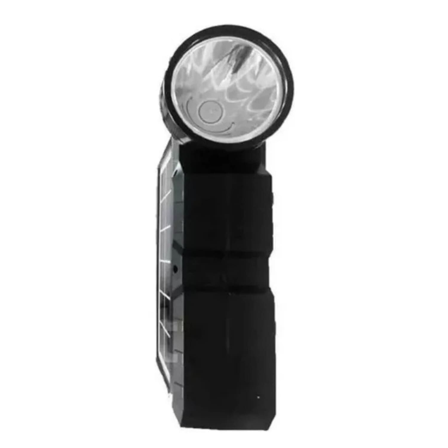 Kit Lampara Solar De Camping Usb + Radio + Bluetooth Color Negro image number 6.0