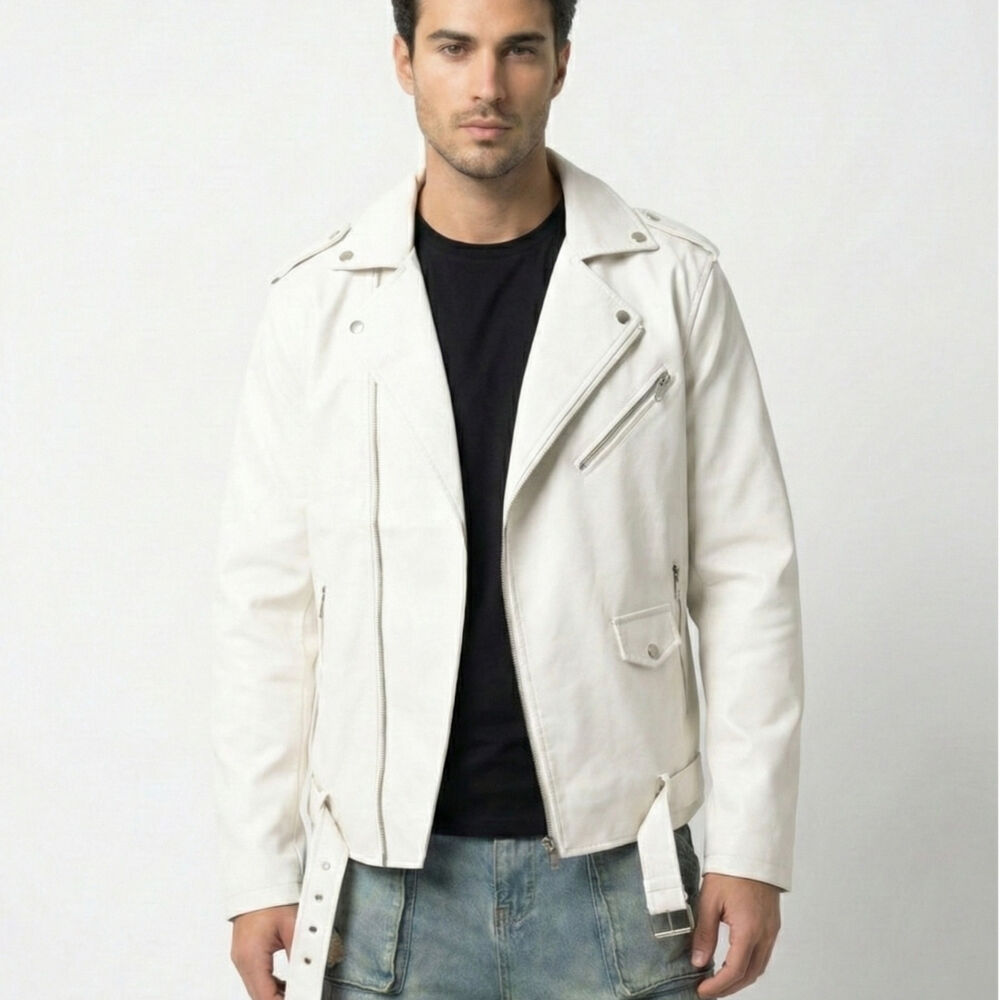 Chaqueta Ecocuero Soft Hombre Milan image number 0.0