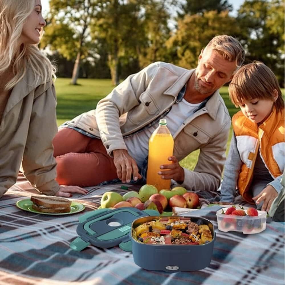 Lonchera Electrica Aluminio T&eacute;rmica Calentador Portatil image number 4.0