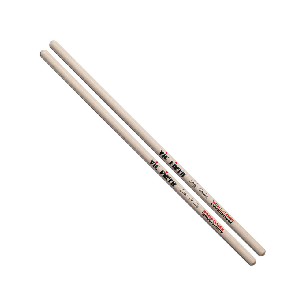 Baquetas Para Timbales Alex Acuña Clear Conquistador Saac Vic Firth image number 0.0