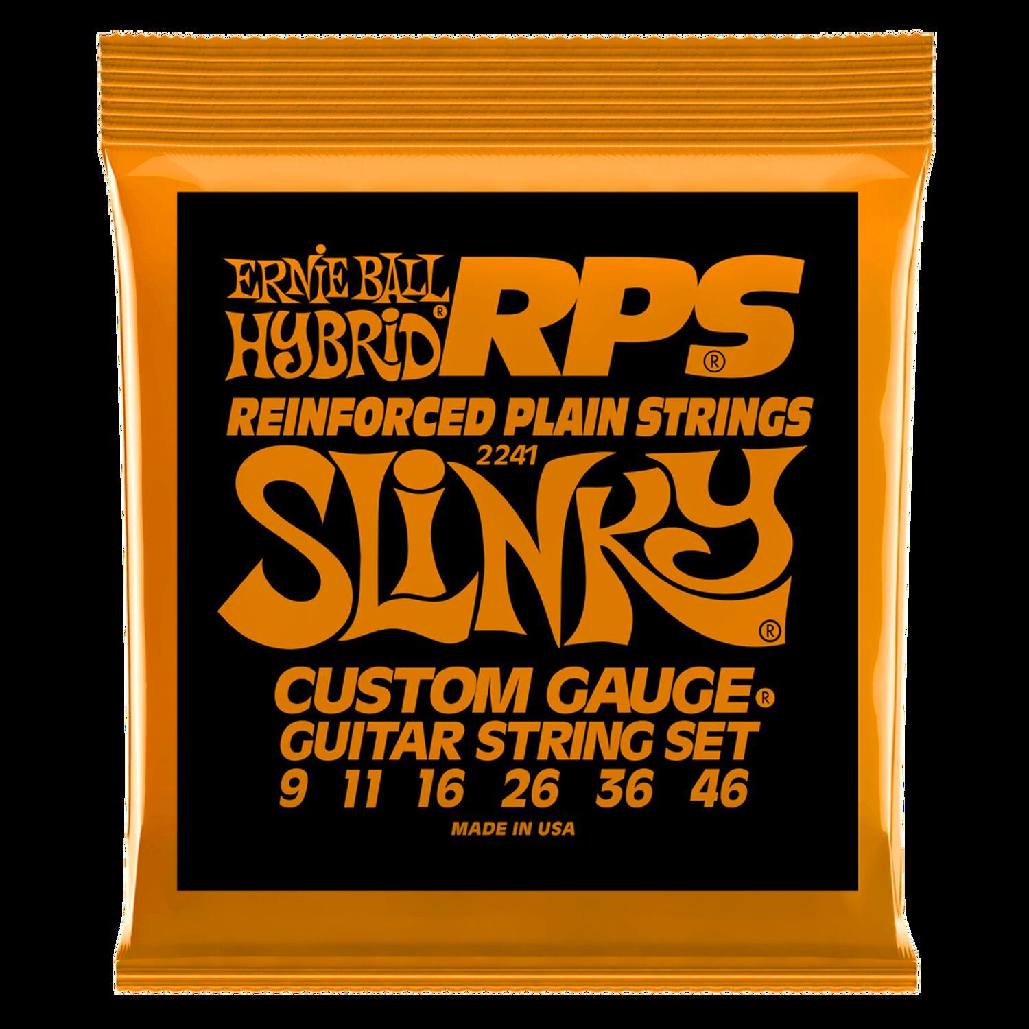 Set De Cuerdas Ernie Ball Hybrid Slinky Rps 9 46 image number 0.0