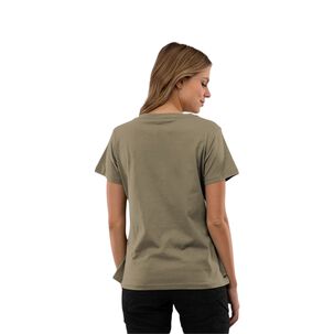 Polera Orgánica Classic Logo Mujer Falcone