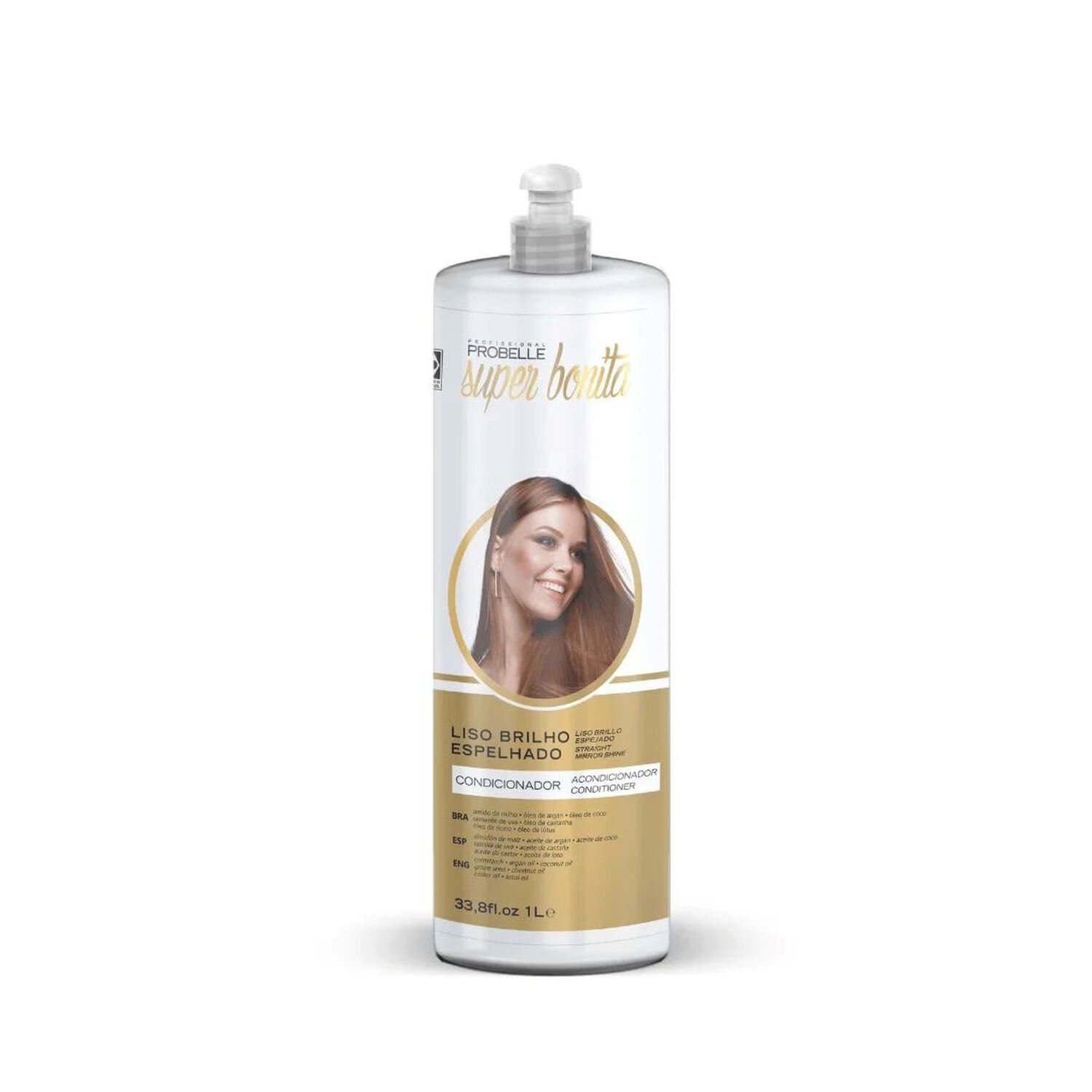 Acondicionador Liso Brillo Espejado Probelle 1000ml image number 0.0