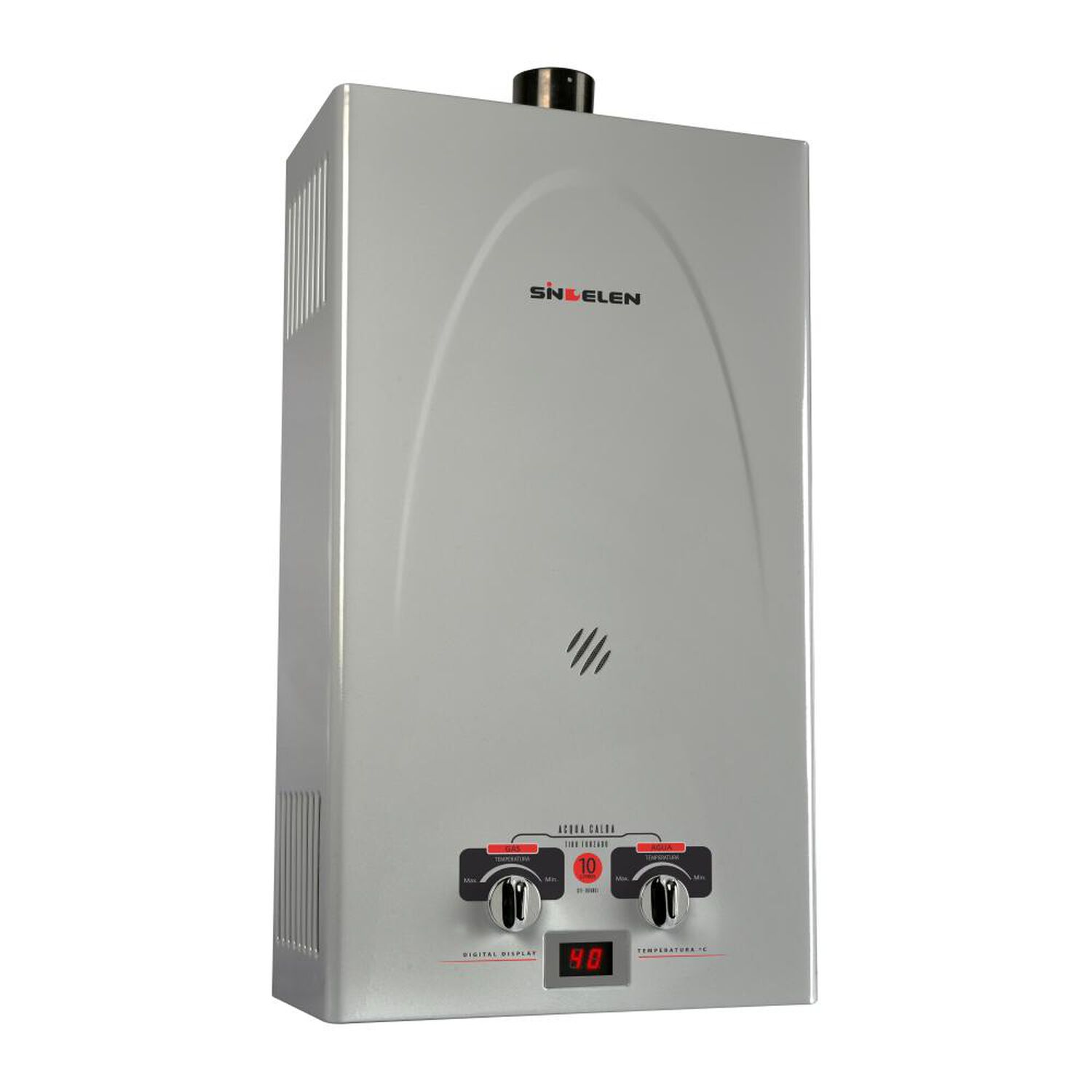 Calefont Sindelen CFF-101GNSI / Tiro Forzado / Gas Natural  / 10 Litros image number 1.0