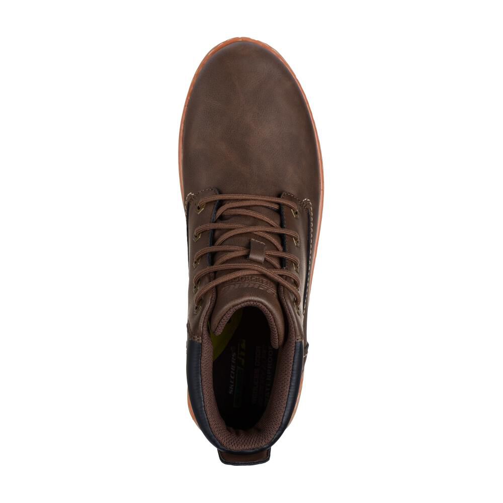 Bot&iacute;n Hombre Skechers Garlan - Deno Choc image number 1.0