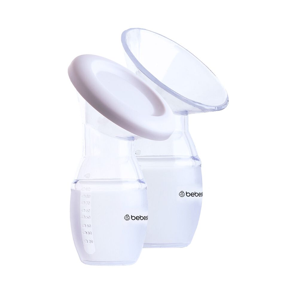 Pack X 2 Colector Extractor Manual De Leche Materna Bebesit image number 0.0