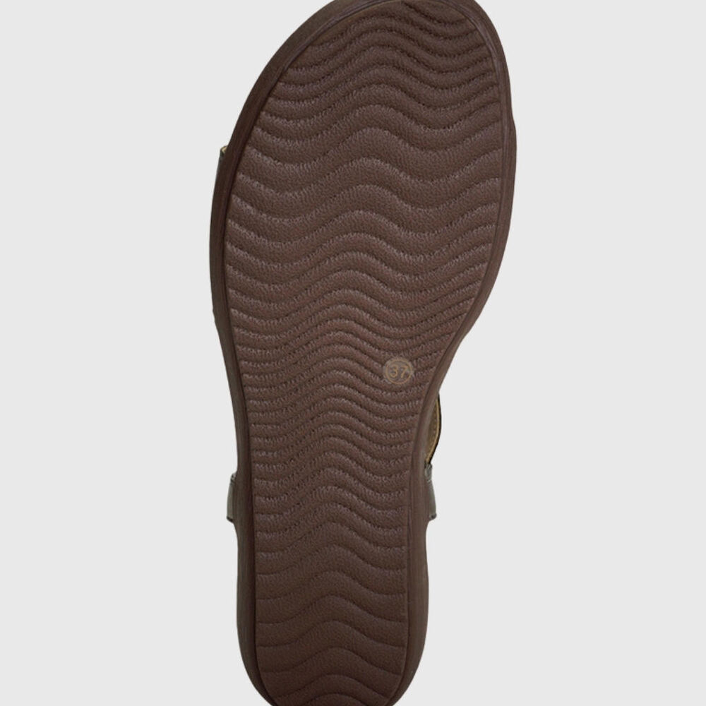 Sandalia Milus Plateado image number 5.0