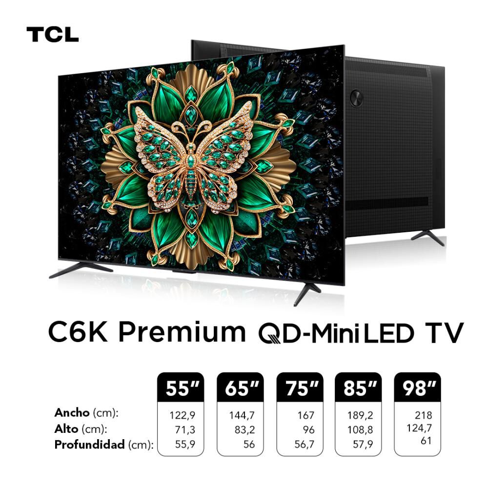 Miniled 55" TCL C6K / Ultra HD 4K / Smart TV image number 13.0
