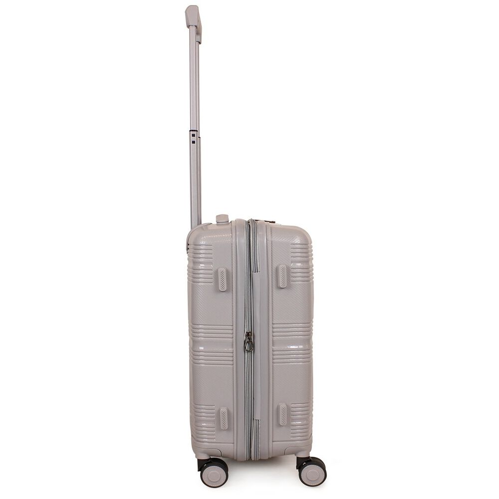 Maleta De Cabina Con Usb Chic Gris F La Maleta De Chile image number 7.0