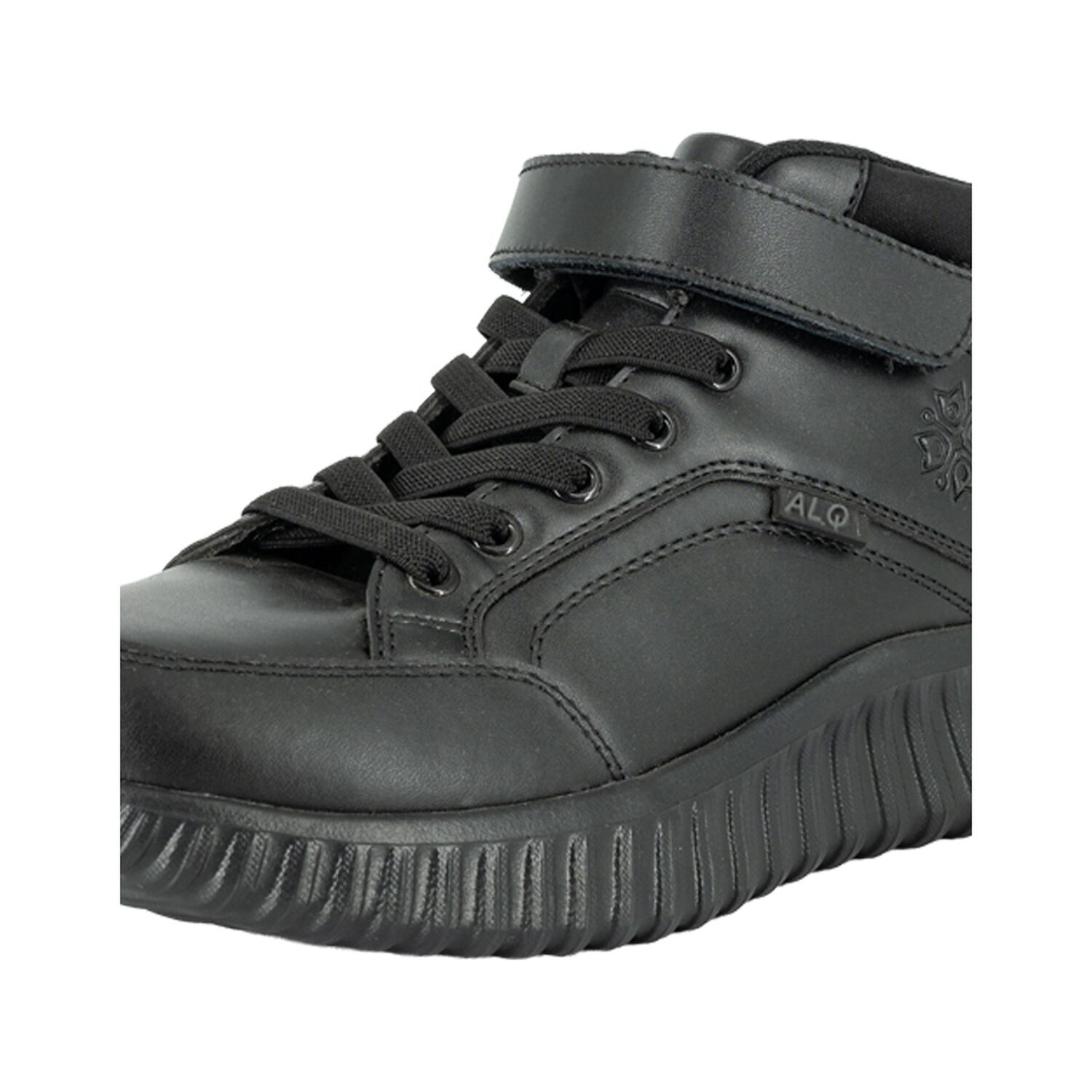 Zapatilla Escolar Bou Negro Alquimia image number 3.0