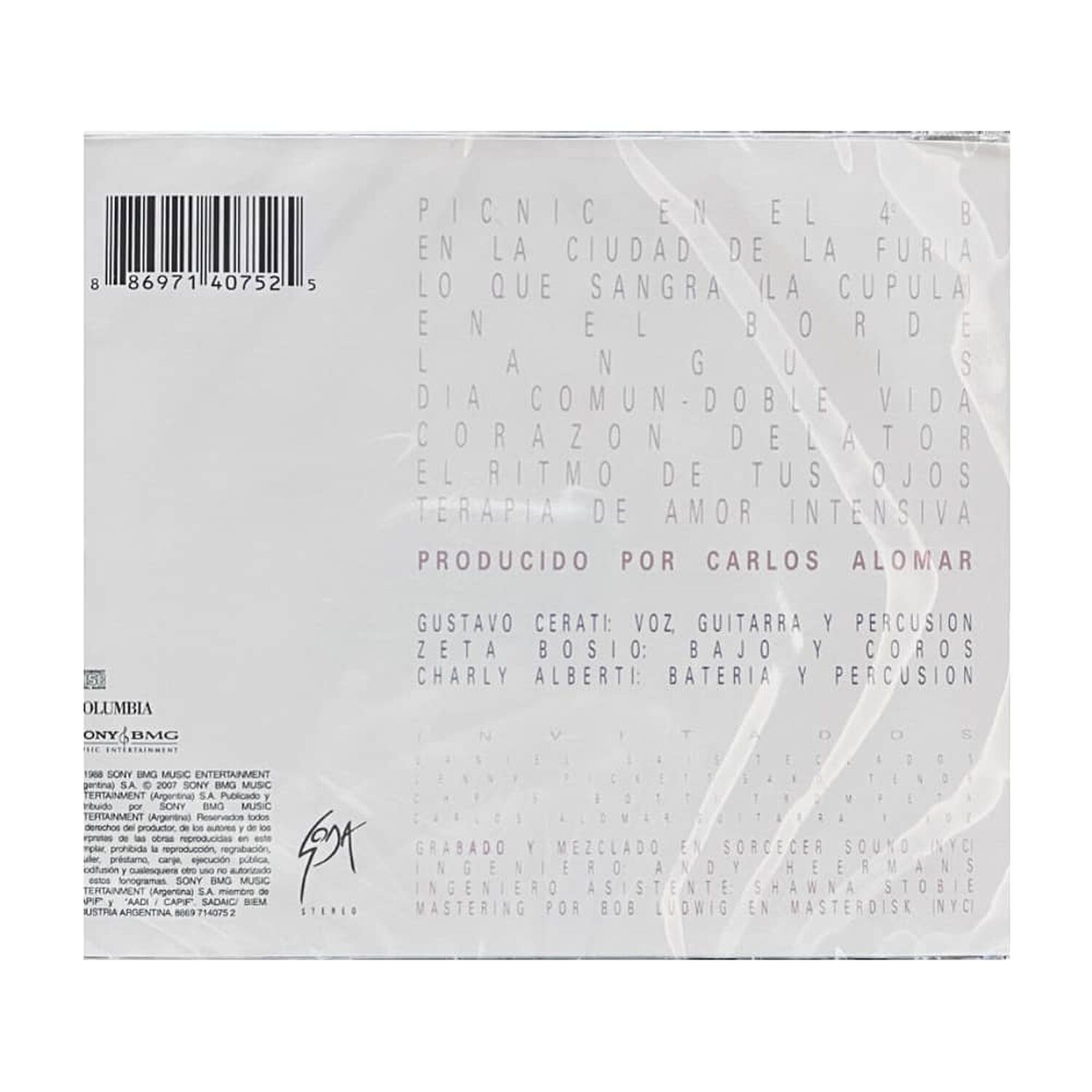 Soda Stereo - Doble Vida | Cd image number 1.0