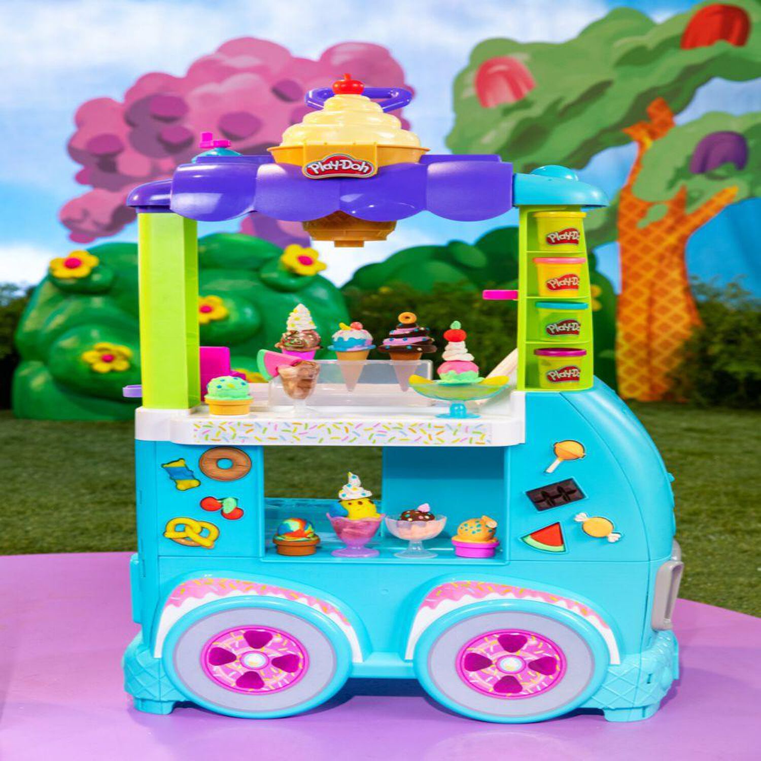 Set Masas Play-doh Pizza Delivery Scooter image number 14.0