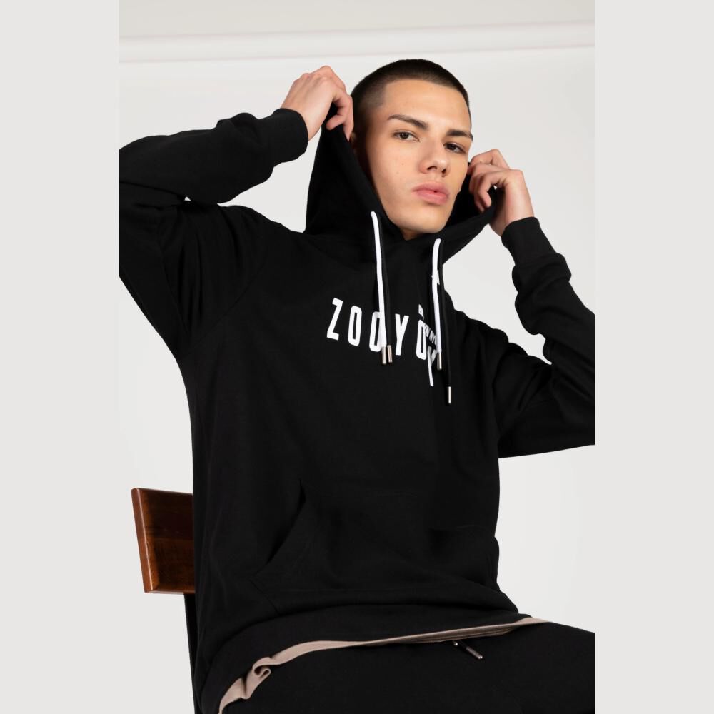 Poler&oacute;n Liso Con Estampado Y Capucha Hombre Zoo York image number 3.0