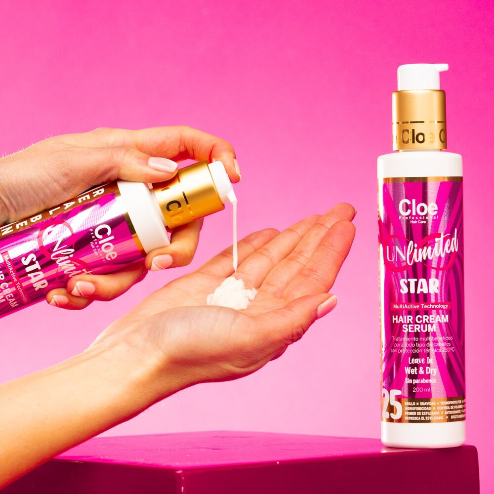 Serum Unlimited Star Cloe 25 Beneficios Leave-in 200ml image number 2.0