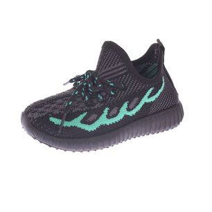 Zapatilla Kids Negro Verde Bbo Art. E20854blackgreen