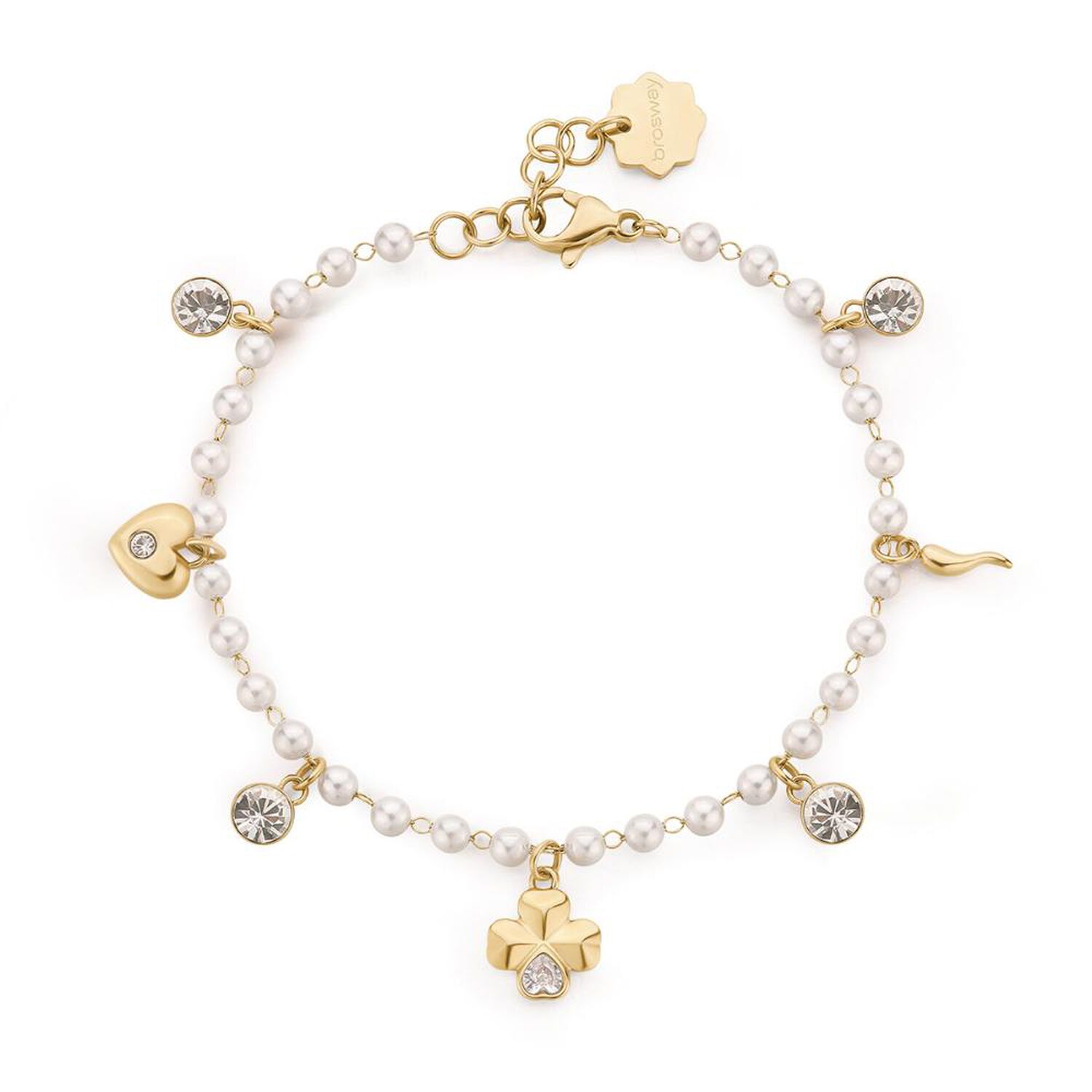 Pulsera Brosway Chakra Dorado Bhkb210 image number 0.0