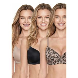 Pack 3x Sosten Microfibrap350024-caf4 Kayser