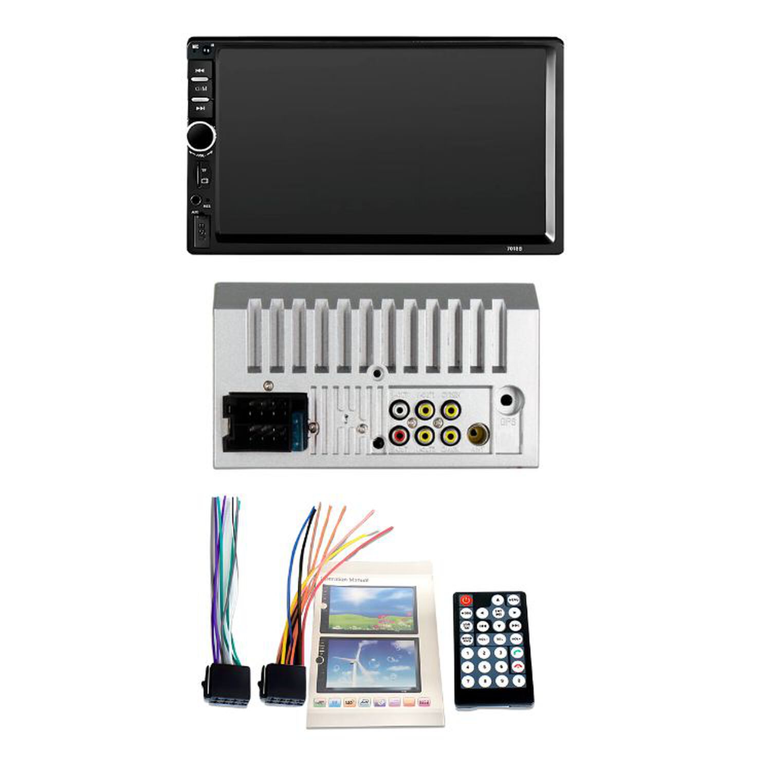 Radio Pantalla T&aacute;ctil Para Autos 7" Pulgadas Bluetooth image number 2.0