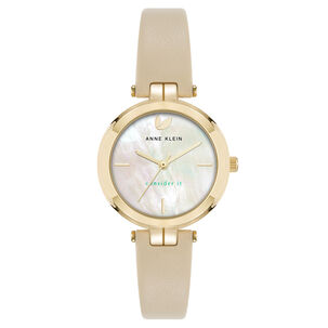 Reloj Anne Klein 5150mpbg Beige