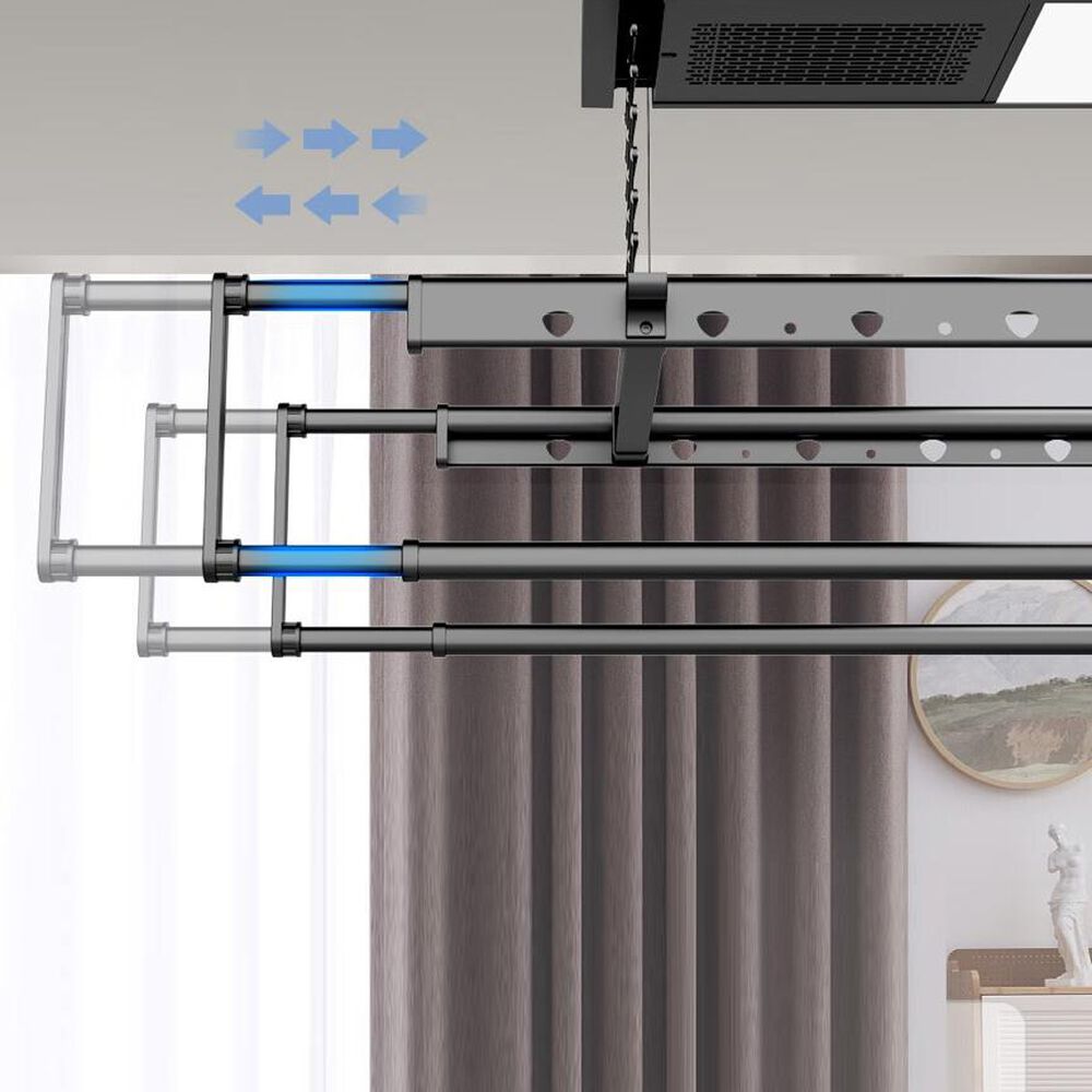 Colgador De Ropa A Control Remoto Full Uv Clean image number 4.0