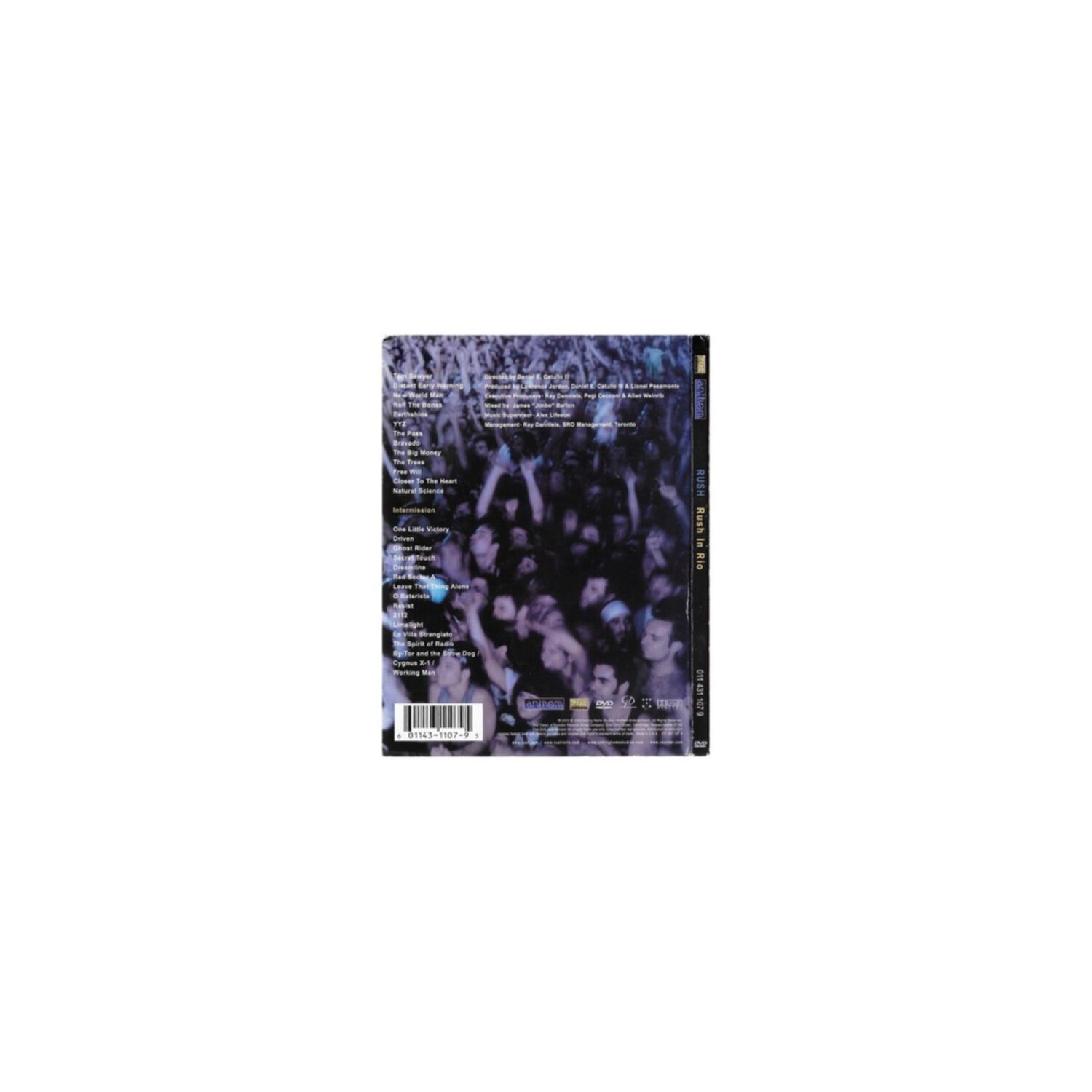 Rush - Live In Rio | Dvd image number 1.0