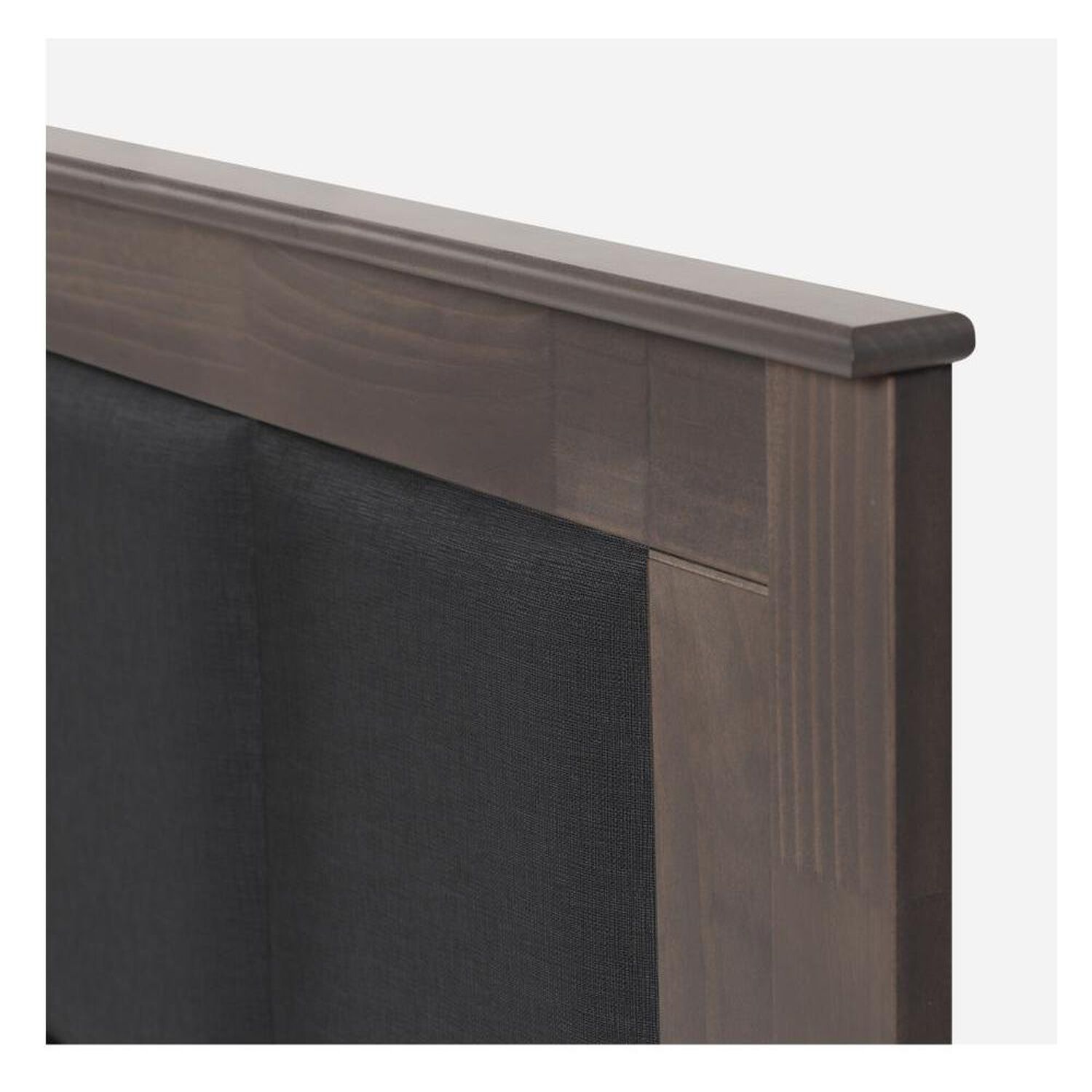 Cama Europea Rosen Art 4 / 1.5 Plazas / Base Normal  + Respaldo Rachel Gris image number 5.0