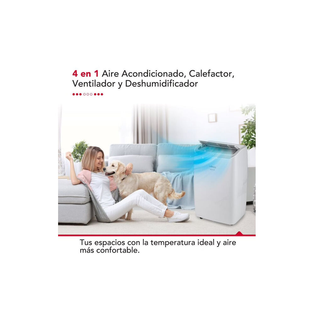 Aire Acondicionado Portatil Frio/calor Thor Smart Pac 4en1 Wifi 14000 Btu image number 6.0