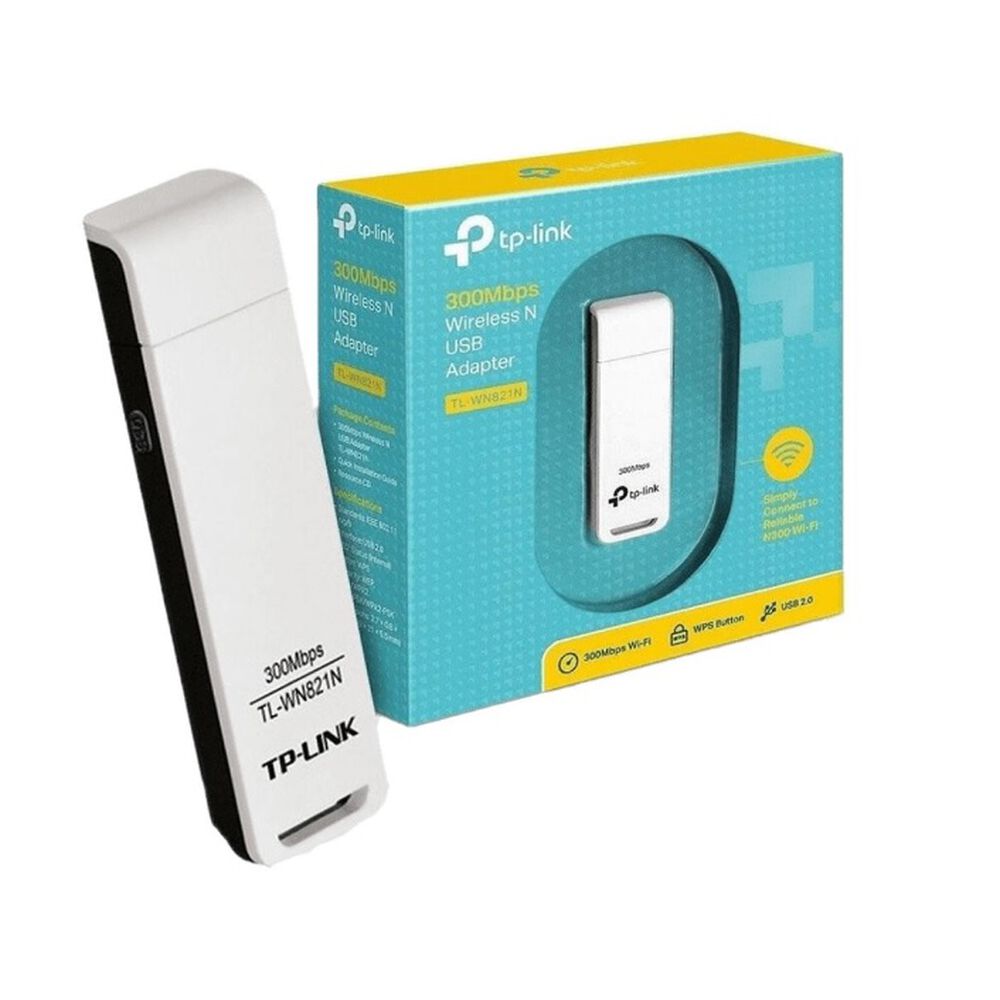 Adaptador Wifi Inalámbrico Usb Tp-link Tpl-wn821n image number 0.0
