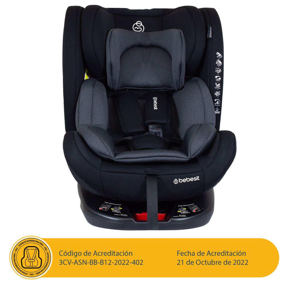Silla De Auto Convertible 360 Onefix Grey image number 1.0