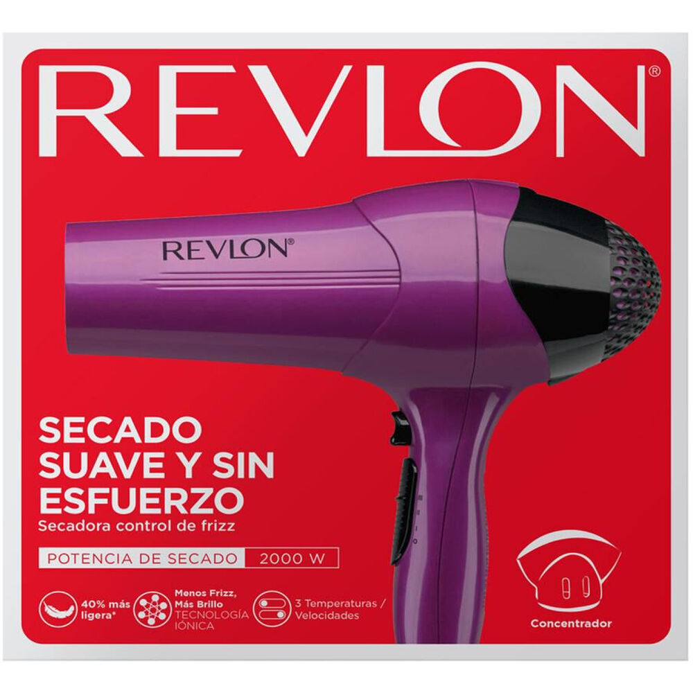 Secador Purpura Control Frizz Revlon image number 5.0