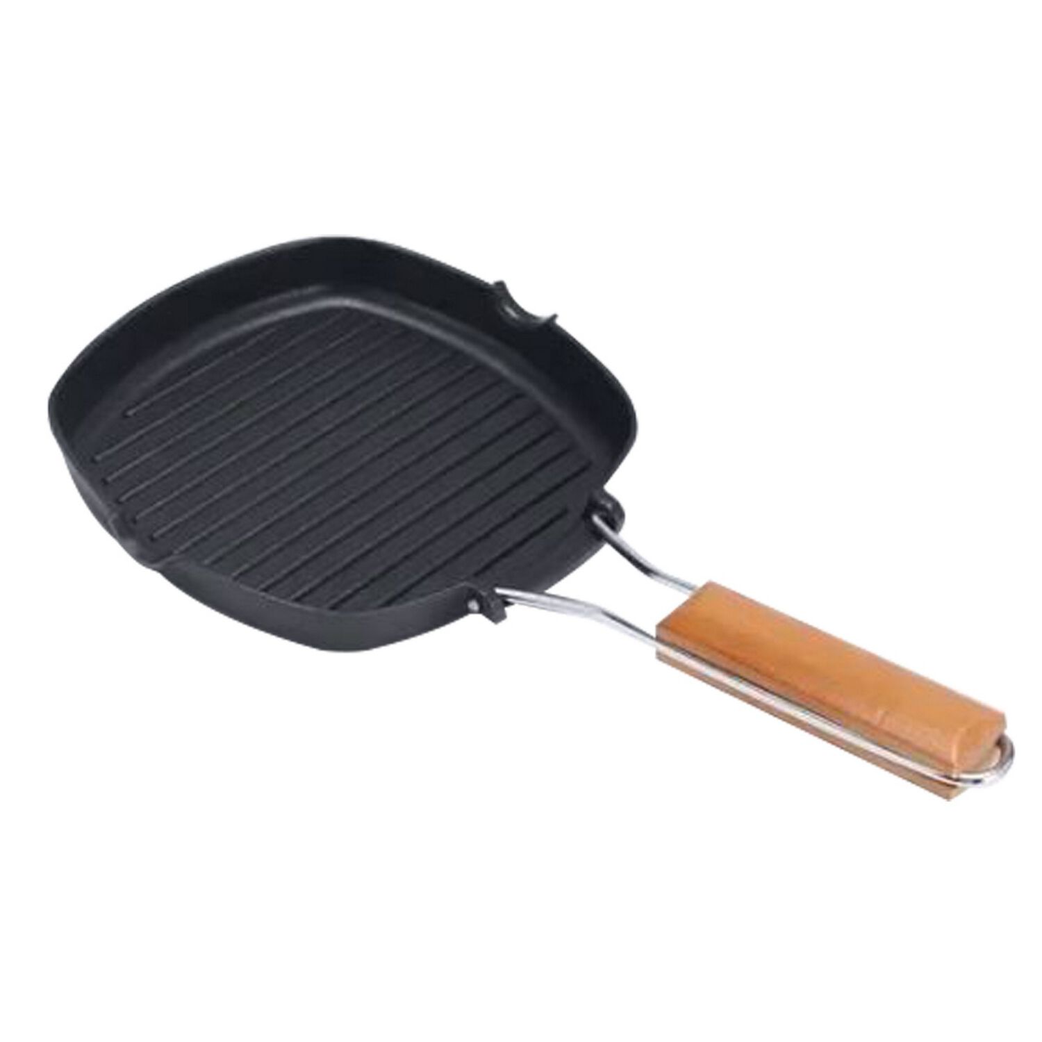 Sart&eacute;n Parrilla Cocina Grill Cuadrado Antiadherente 24 Cm image number 2.0