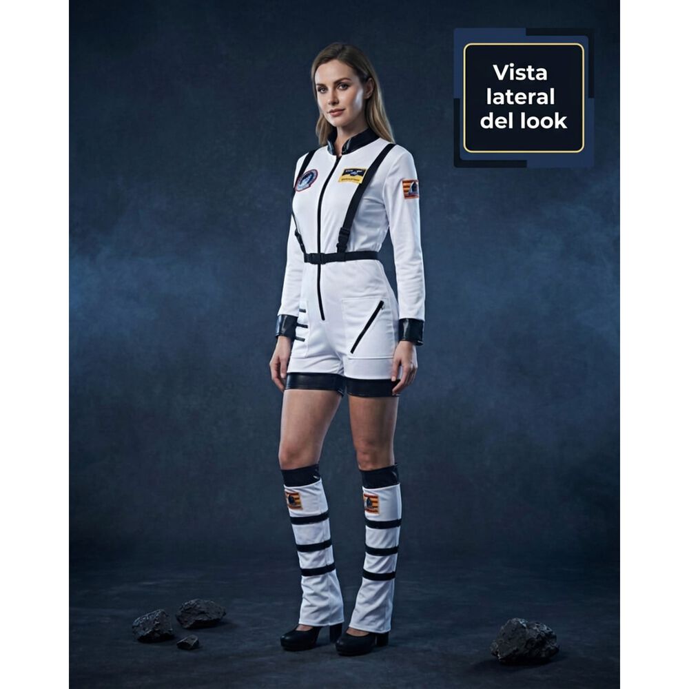 Disfraz Astronauta Cosplay Juego Rol Traje Espacial Ni&ntilde;os image number 12.0