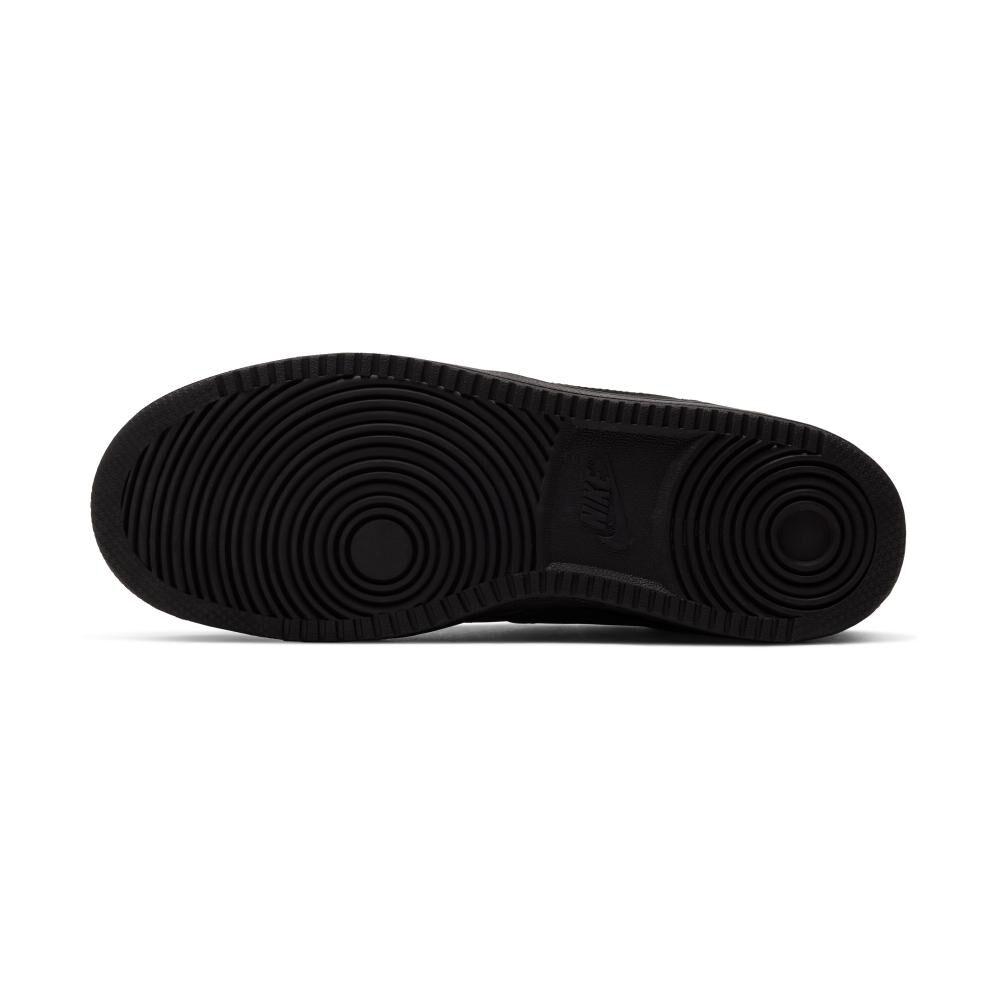 Zapatilla Urbana Hombre Nike Court Vision Mid Negro image number 4.0