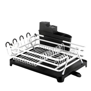Secador De Platos Platera Moderna De Aluminio Inoxidable