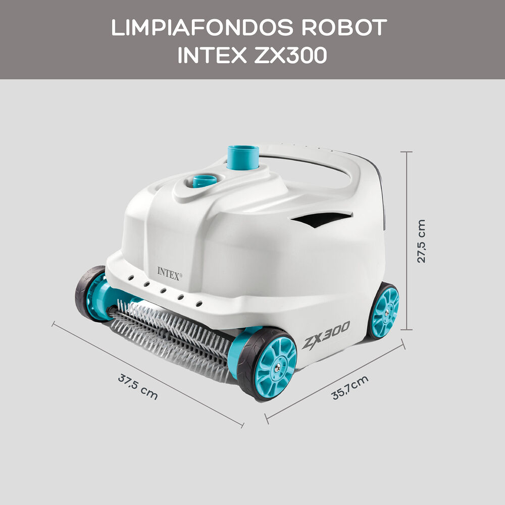 Limpiafondos Robot Para Piscinas Intex Zx300 Automático image number 2.0