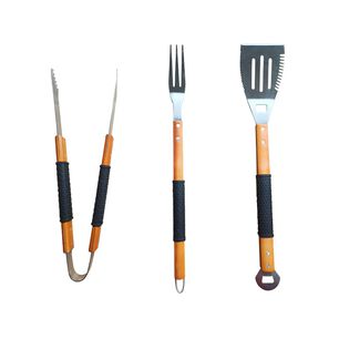 Set De Utensilios Asado Casaideal Asadoset3 / 3 Piezas