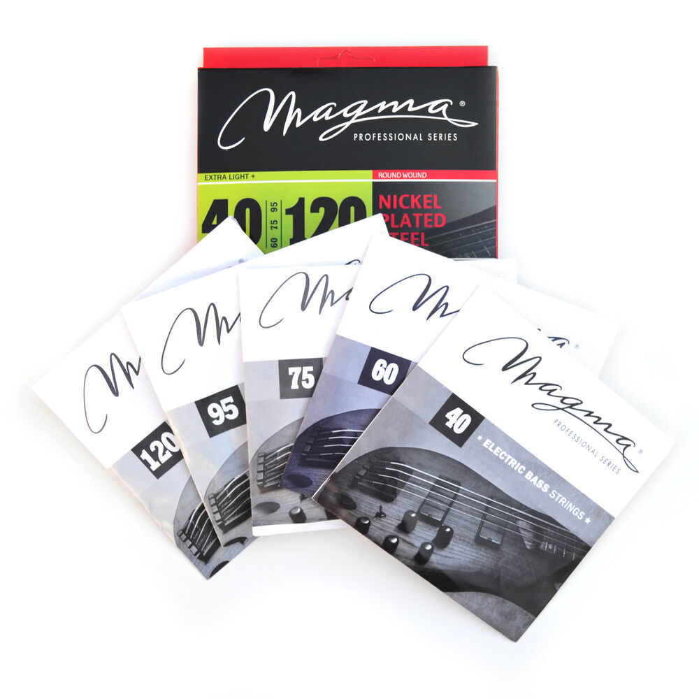 Set De Cuerdas Bajo Eléctrico Be145n Magma image number 3.0