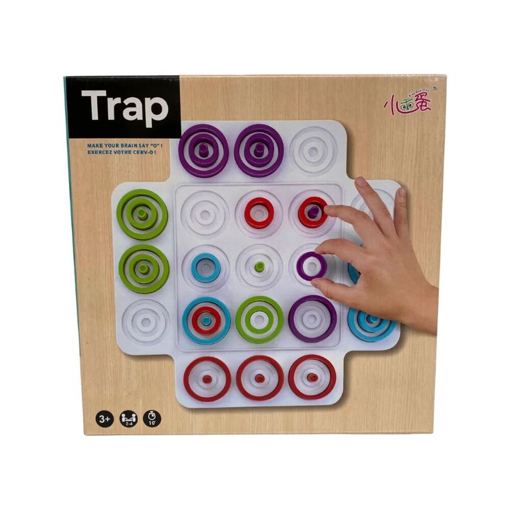 Juego De Mesa Argollas Trap Para Niños image number 0.0